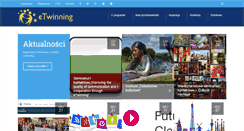 Desktop Screenshot of etwinning.pl